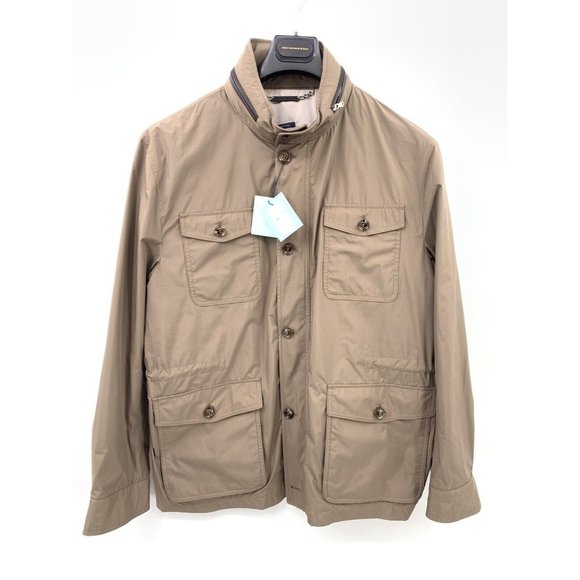 Peter Millar Discovery All-Weather Jacket/Pack-Away Hood In Brown XL $798 (F3) - Picture 4 of 12